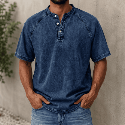 Vintage Ease Henley Shirt
