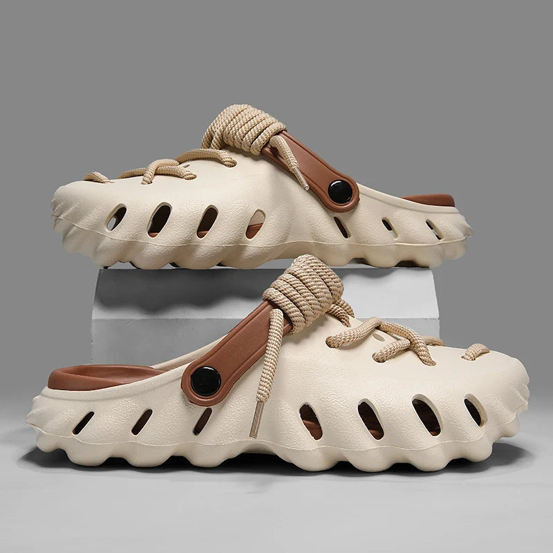 Ridge Laced Clogs
