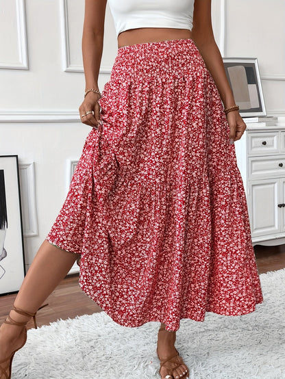Elena Ditsy Floral Skirt