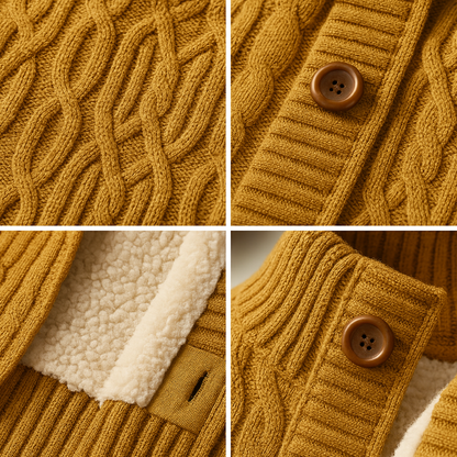 Rustico Wool Cardigan