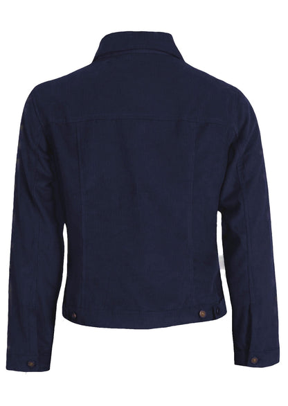 Corduroy Jacket Maritime Blue
