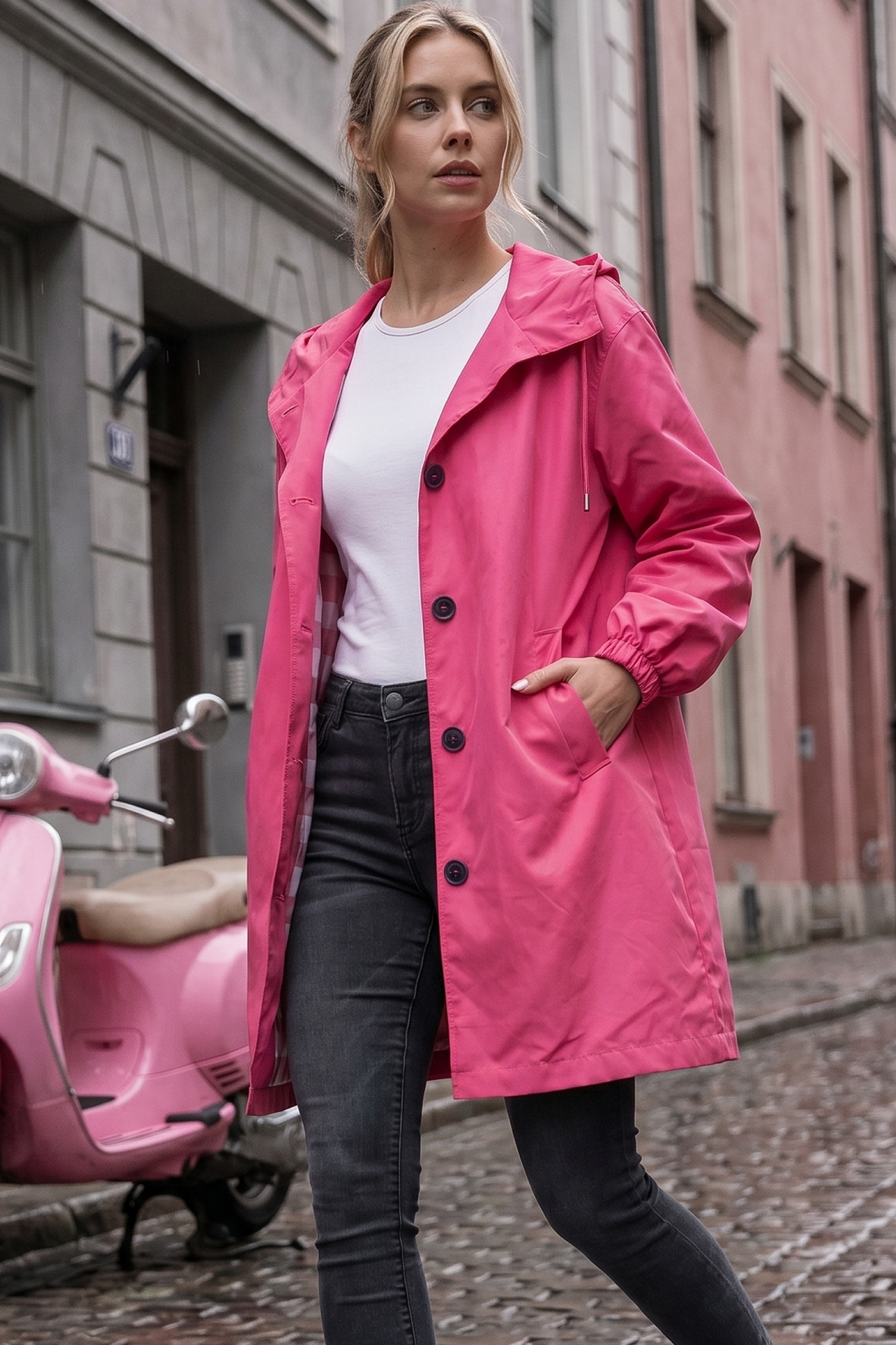 Blakely Windbreaker Rain Jacket
