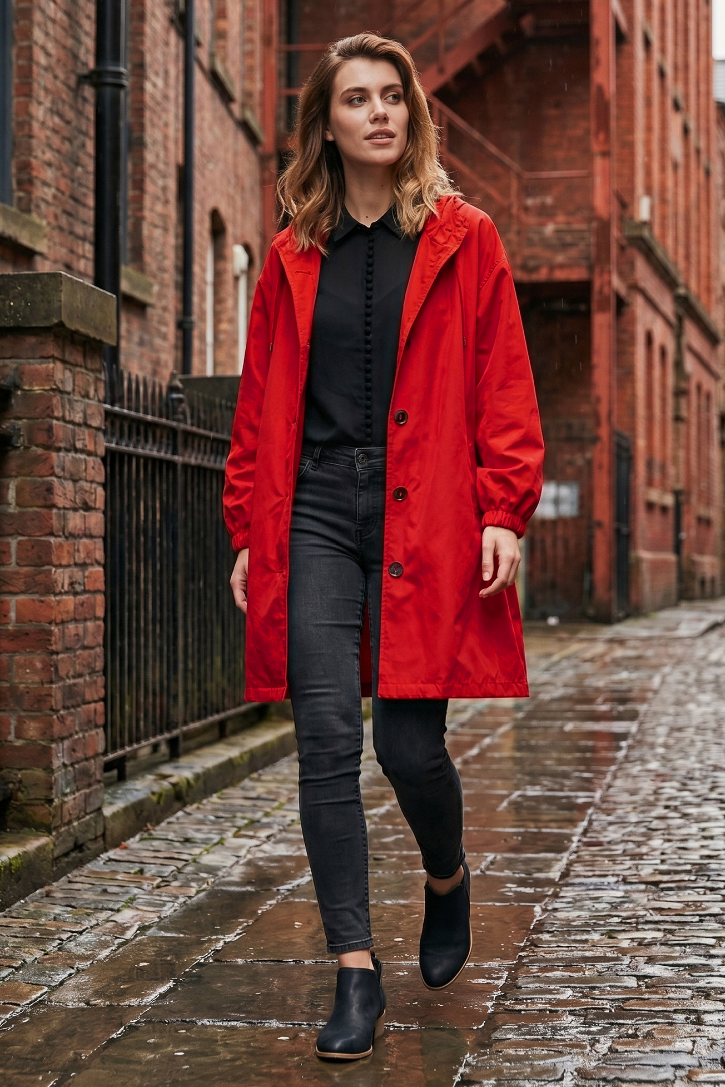 Blakely Windbreaker Rain Jacket