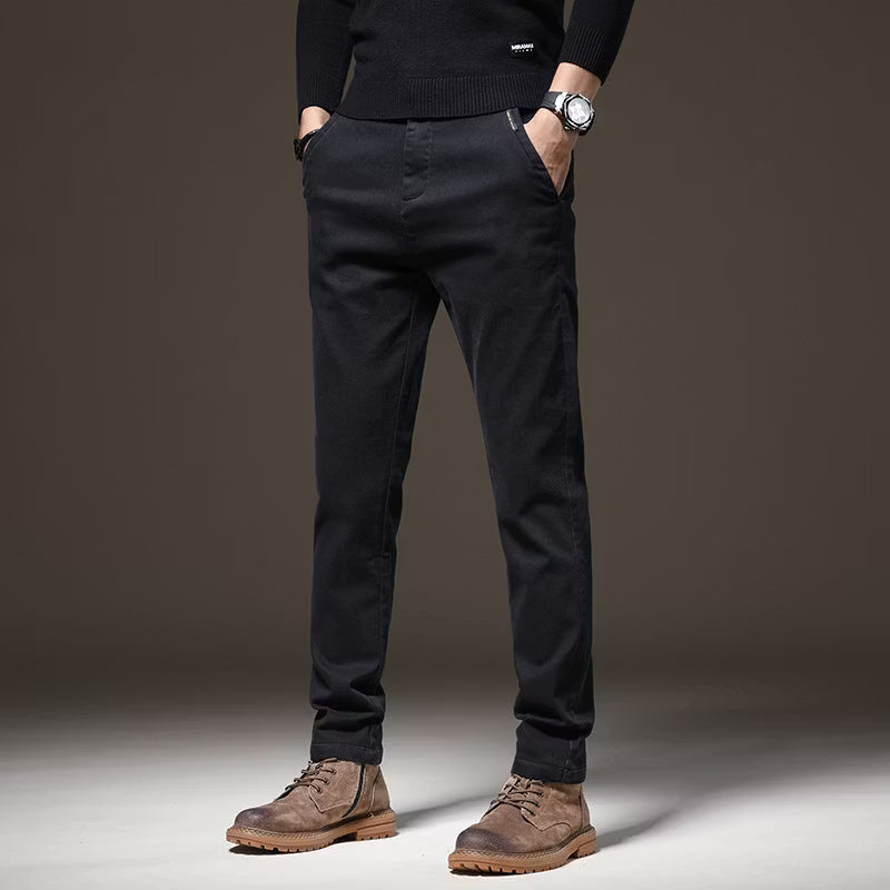 LANRIK Slim-Straight Casual Pants
