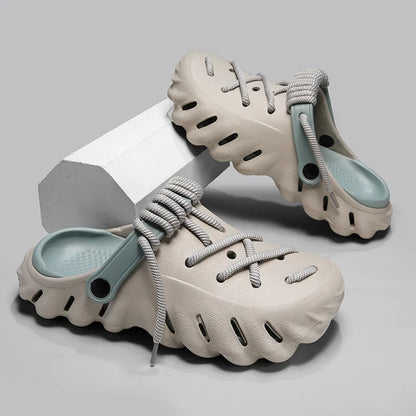 Ridge Laced Clogs