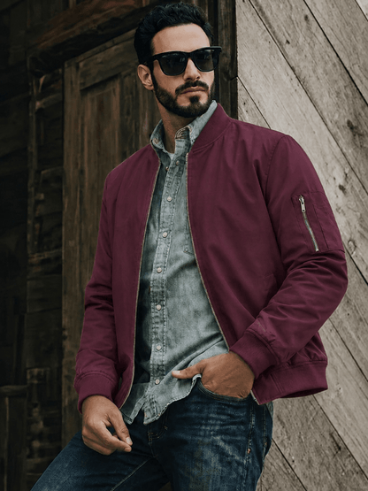 Blakely Lightweight Jacket -  Bomber Windbreaker for Work