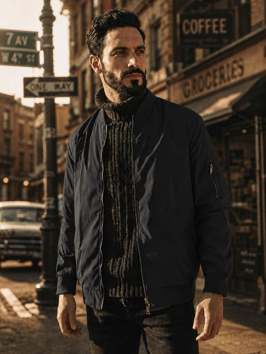 Blakely Lightweight Jacket -  Bomber Windbreaker for Work