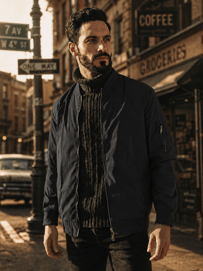 Blakely Lightweight Jacket -  Bomber Windbreaker for Work