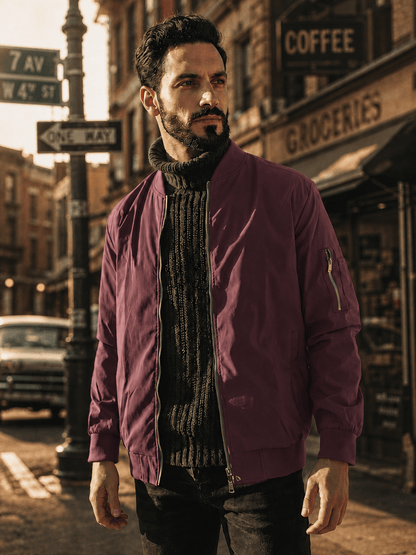Blakely Lightweight Jacket -  Bomber Windbreaker for Work