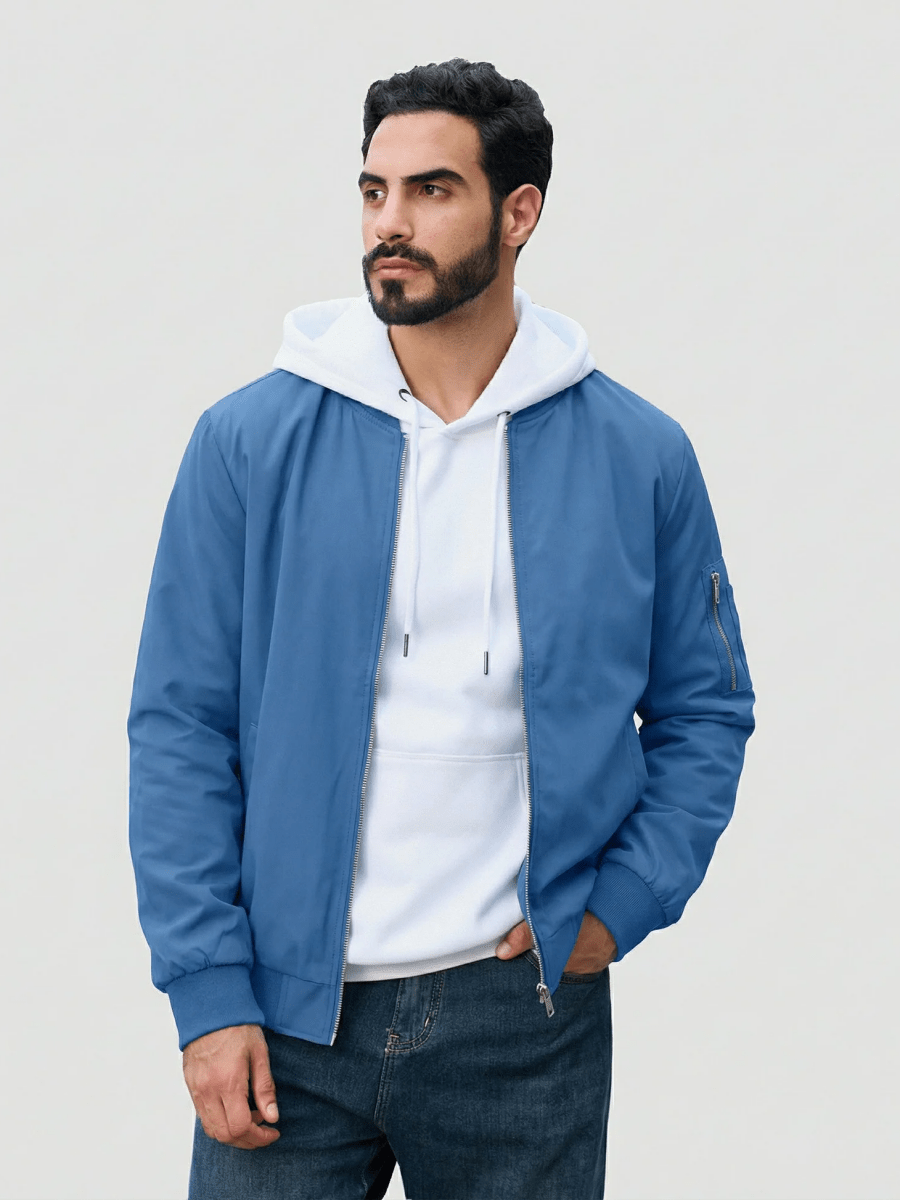 Blakely Lightweight Jacket -  Bomber Windbreaker for Work
