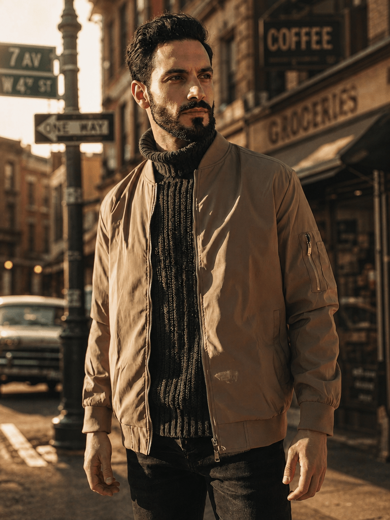 Blakely Lightweight Jacket -  Bomber Windbreaker for Work