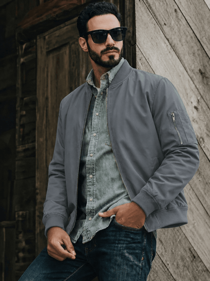 Blakely Lightweight Jacket -  Bomber Windbreaker for Work