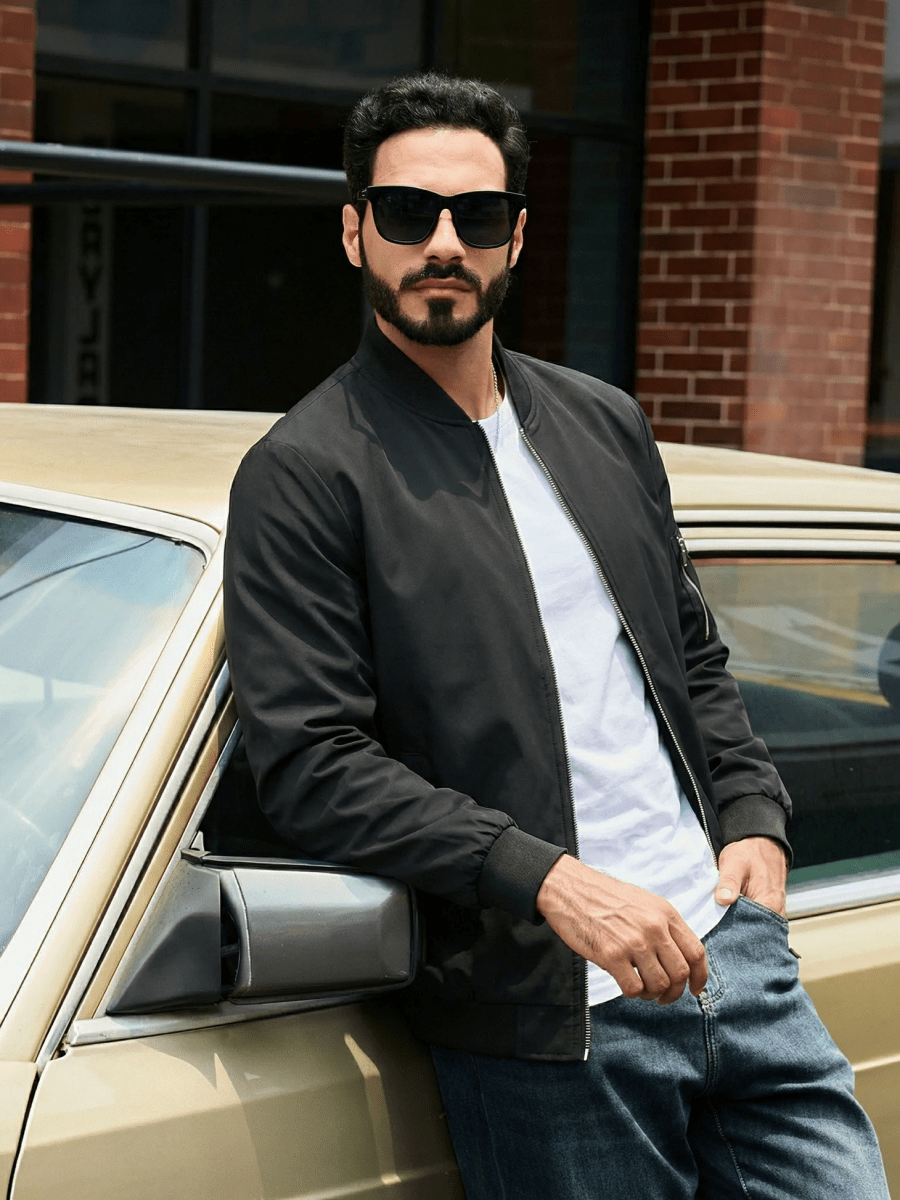 Blakely Lightweight Jacket -  Bomber Windbreaker for Work