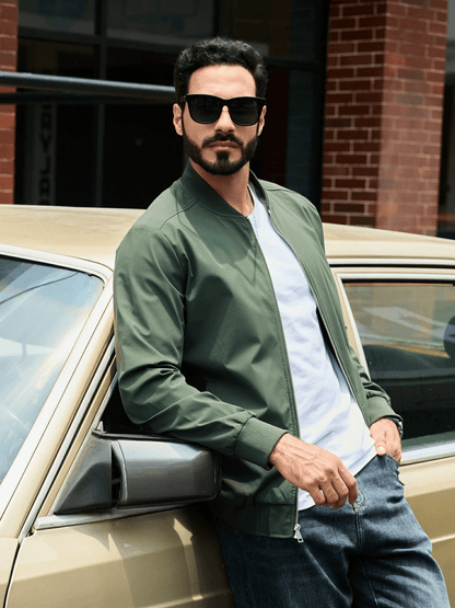 Blakely Lightweight Jacket -  Bomber Windbreaker for Work