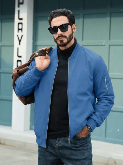 Blakely Lightweight Jacket -  Bomber Windbreaker for Work