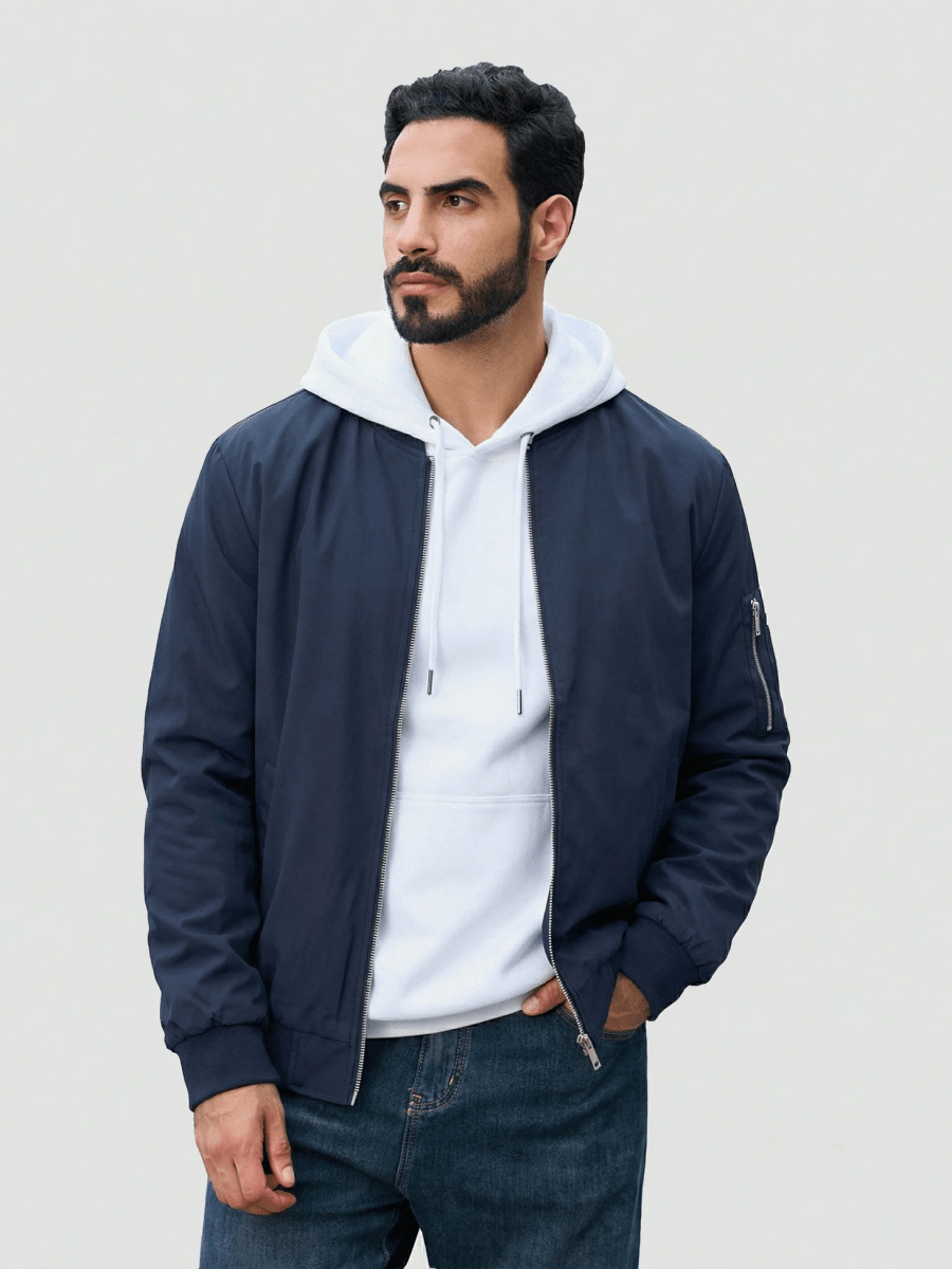 Blakely Lightweight Jacket -  Bomber Windbreaker for Work