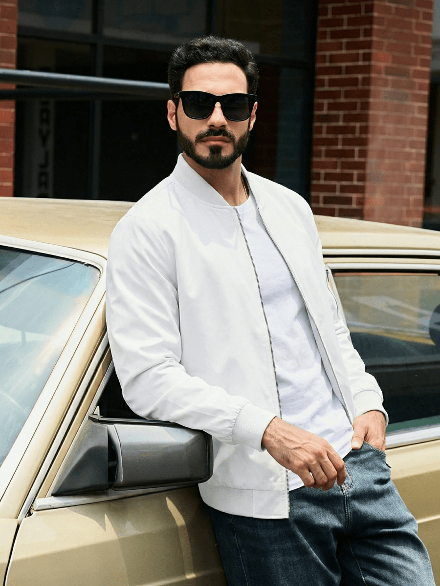 Blakely Lightweight Jacket -  Bomber Windbreaker for Work