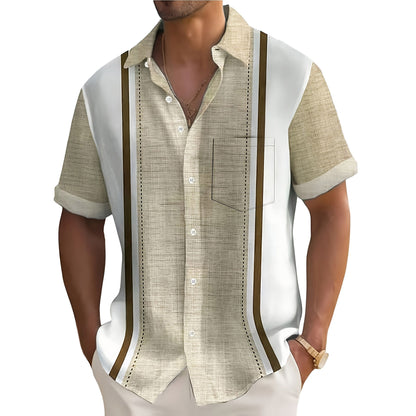 Blakely | Striped Resort Shirt